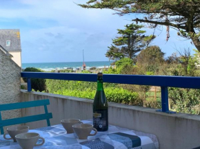 Studio duplex vue mer 100m de la plage